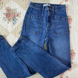NWOT High waisted Madewell staright jeans